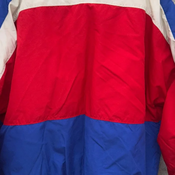 Vintage CB Sports Ski & Snowboard Jacket L Red Blue White